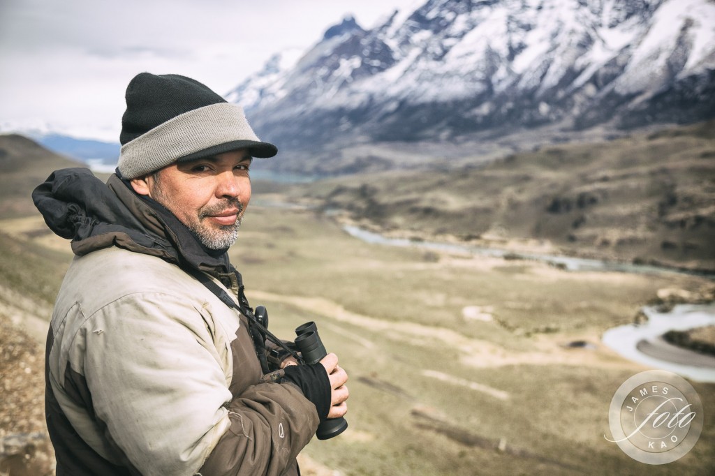 Roberto is the tracker of the Patagonia Puma Tracking