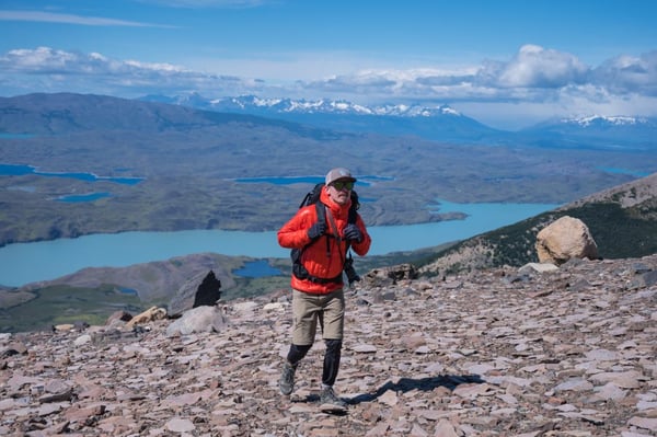 Jasper Paakkonen Caminata en Patagonia