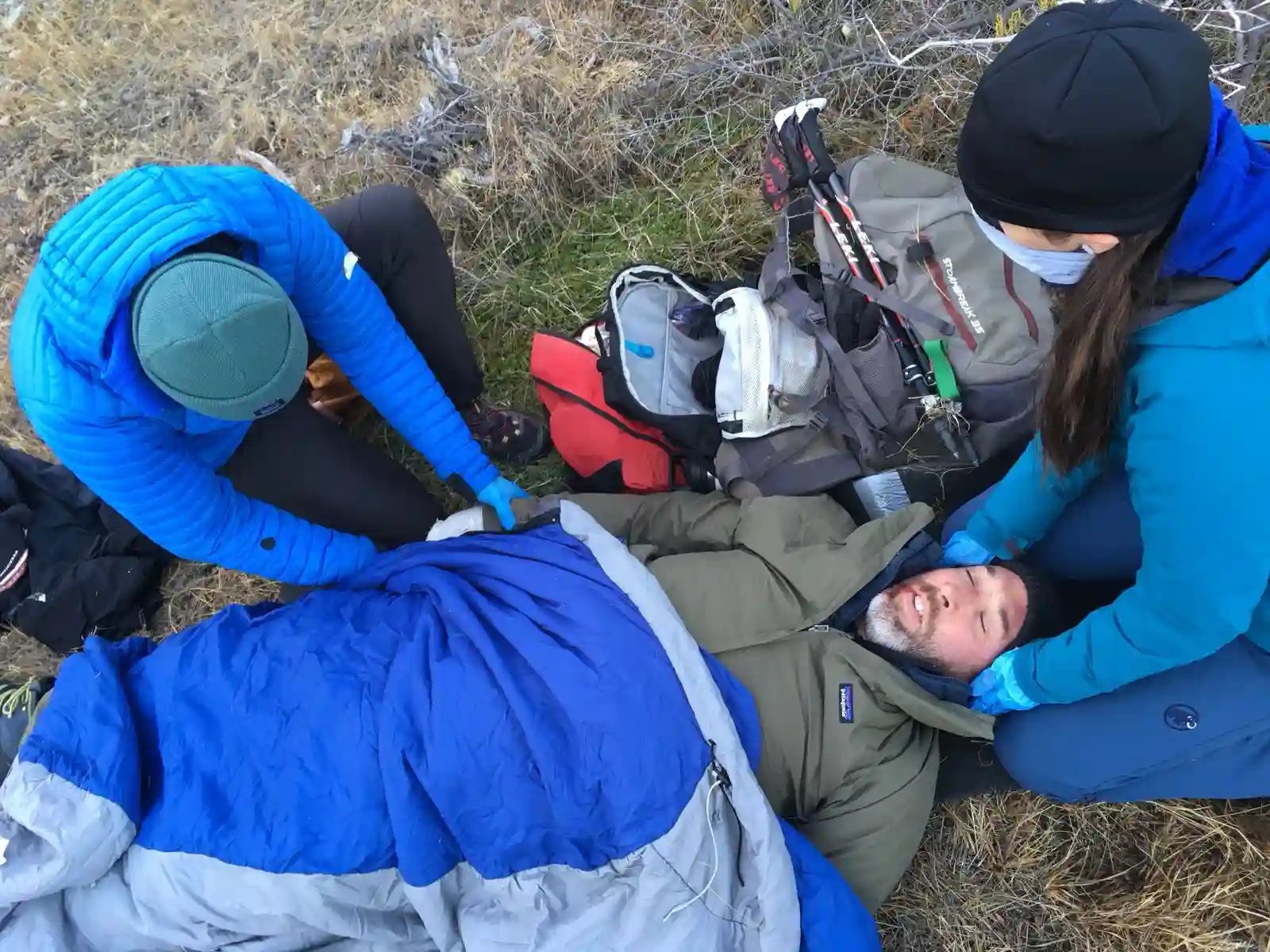 Individuals are trained to guide Patagonia