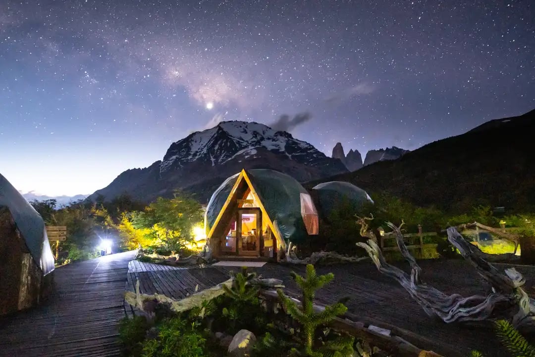 Welcome Dome at EcoCamp