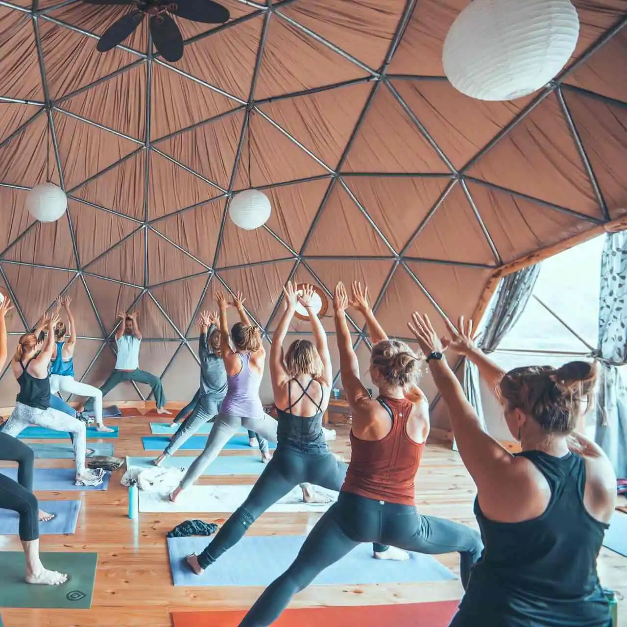 Yoga & Wellness Domes Ecocamp Patagonia