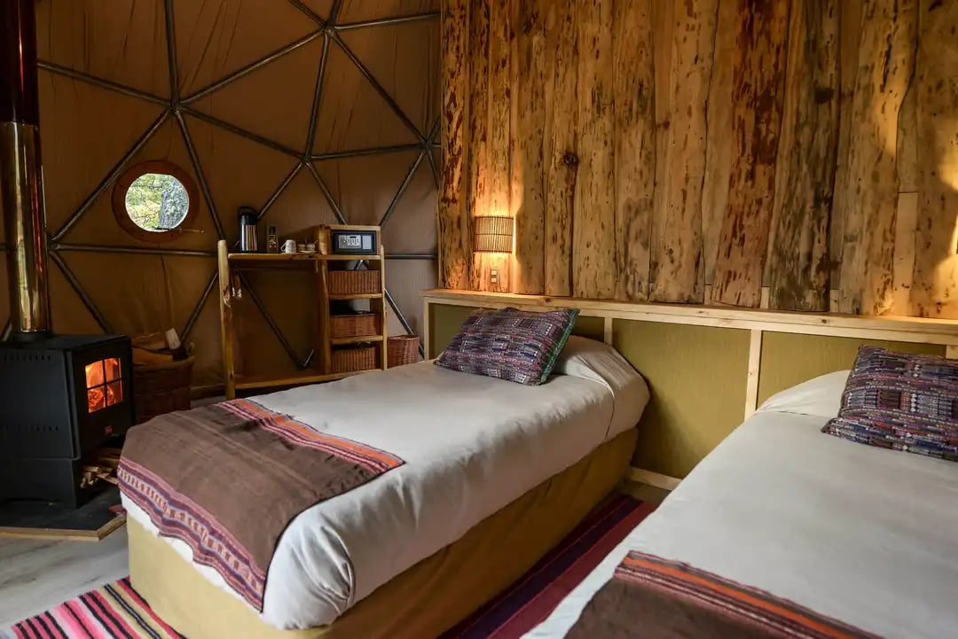 Patagonia Suite Dome Twin Beds