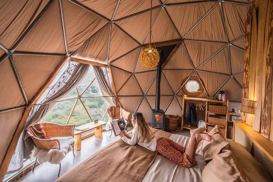 Suite Dome en EcoCamp - Inside