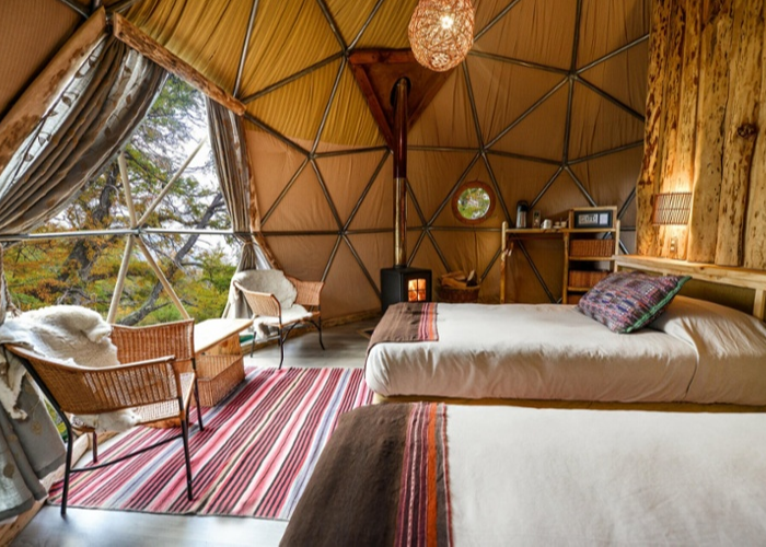 Ecocamp Suite Dome Twin