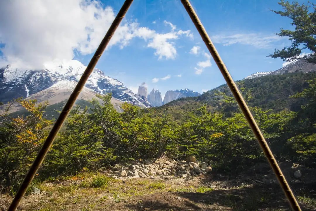 Tores del paine Superior Dome view 