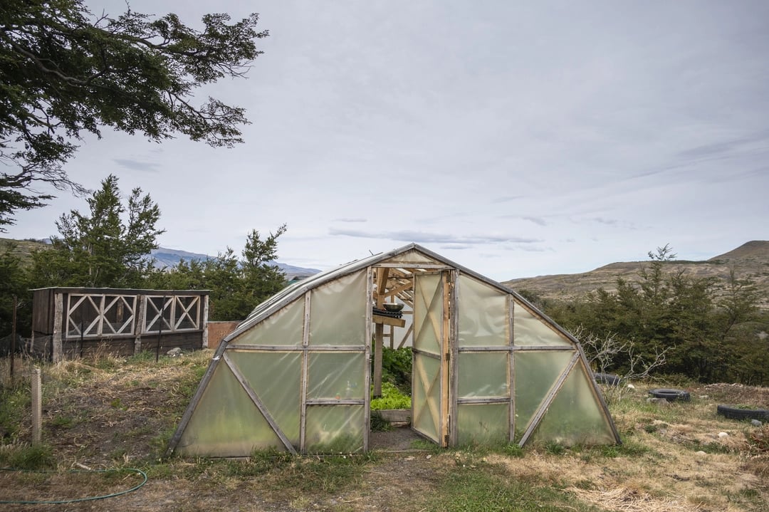 EcoCamp Greenhouse Outside