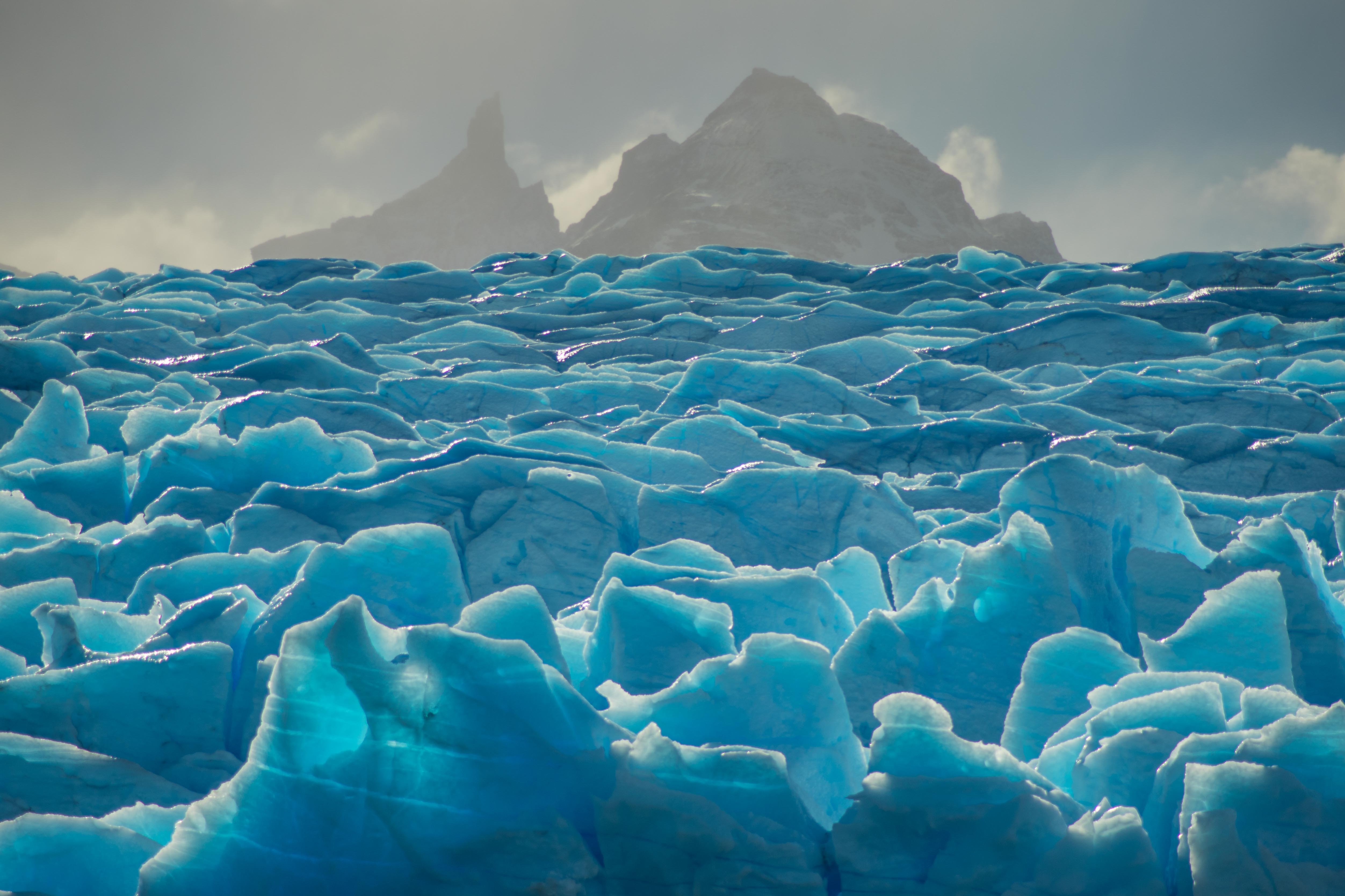 Grey Glacier Autumn Patagonia