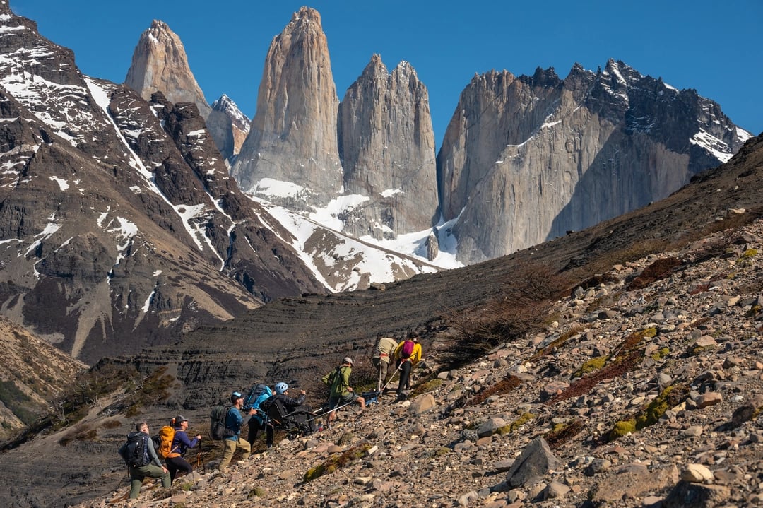 Hiking Cerro Paine with a Wheelchair