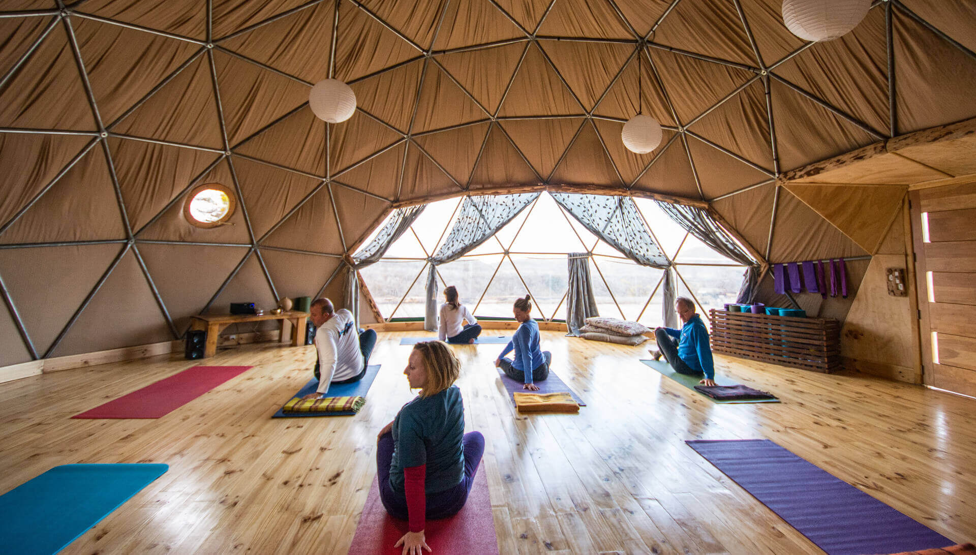 Yoga Dome ecocamp