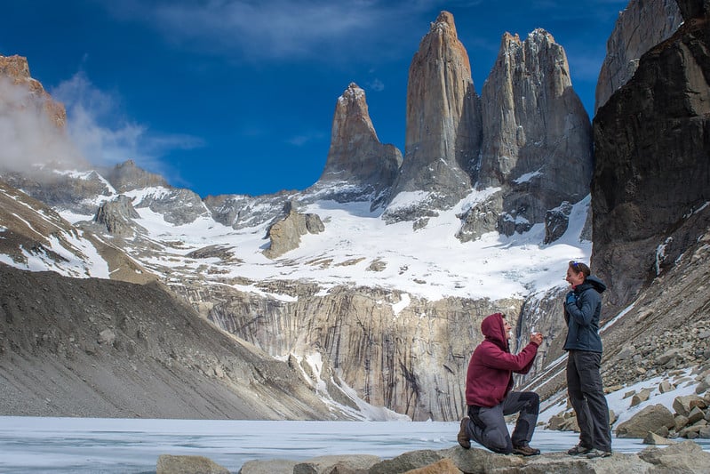 torres del paine couple 