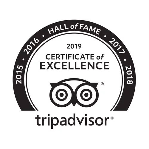 2019 Certificate of Excellence - Hall of Fame