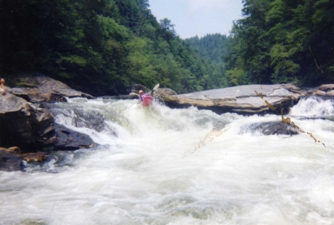 Ecocamp Chattooga river