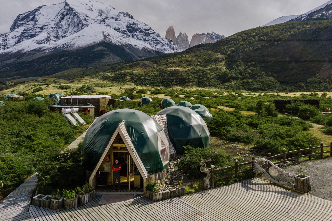Dome at EcoCamp Patagonia