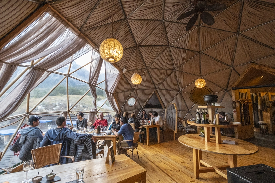 Community Domes at EcoCamp