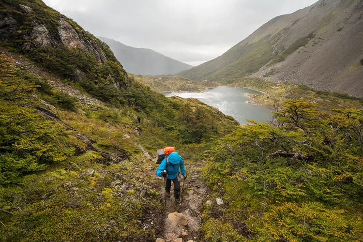 Laguna del Salto in Los Dientes Patagonia