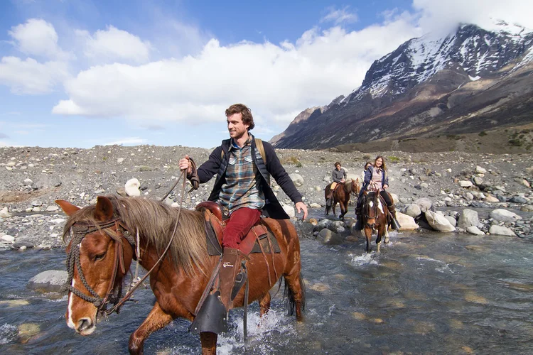 The empty landscapes of Patagonia are Heaven for horseback riders