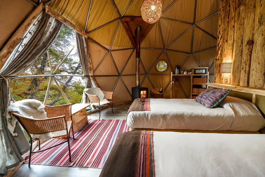 Suite Dome - Interior - Twin Beds