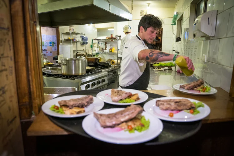 Como es la comida en EcoCamp Patagonia